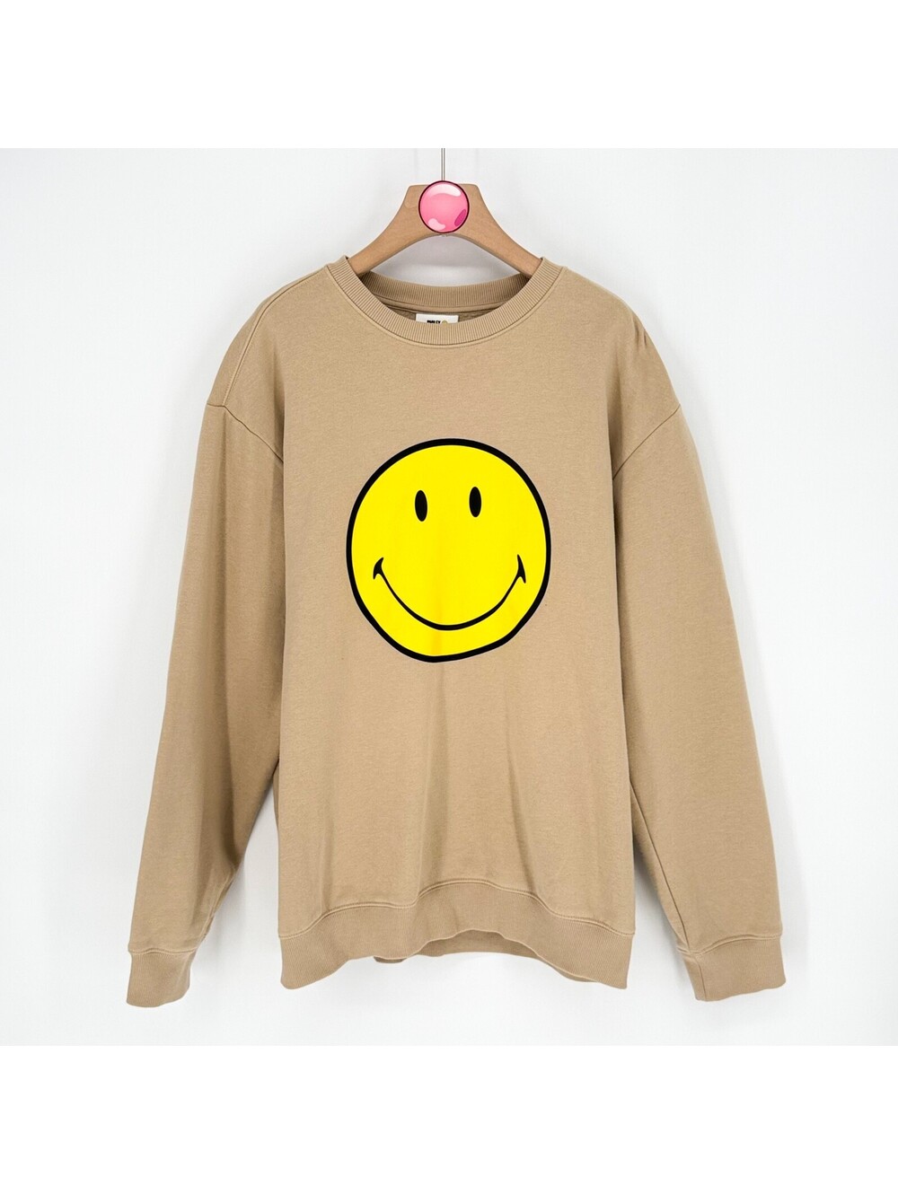 Smiley x H&M Stay Smiley Happy Face Sweatshirt Men’s‎ M